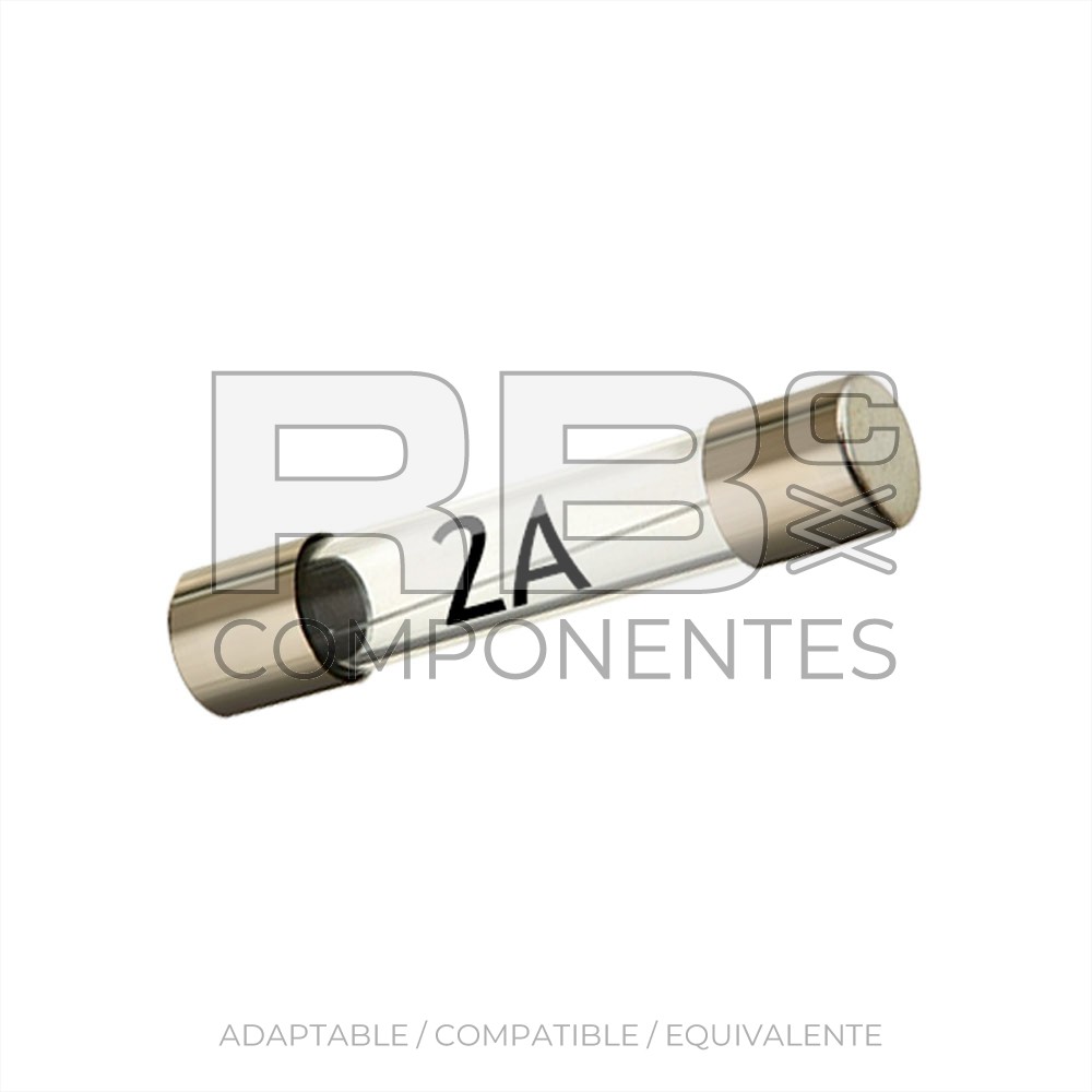 FUSIBLE DE CRISTAL 32MM DE 2 A