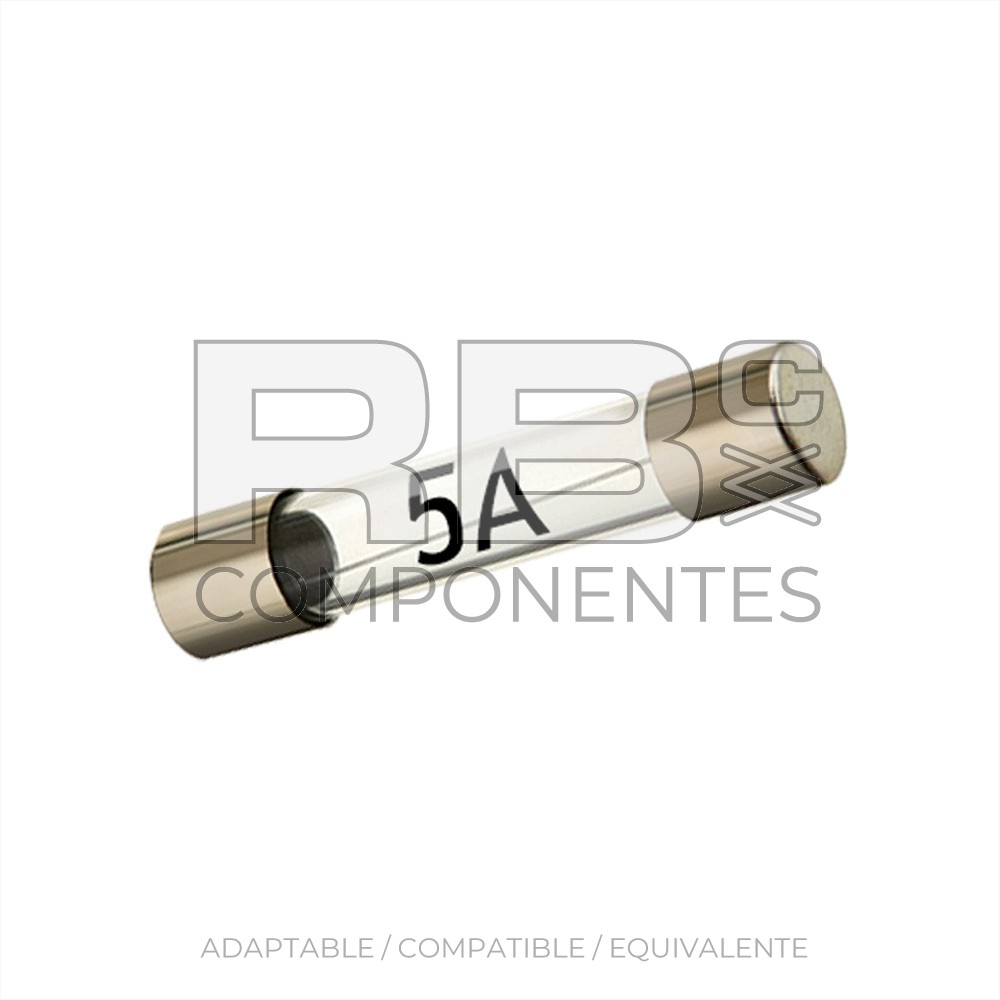 FUSIBLE DE CRISTAL 32MM DE 5 A