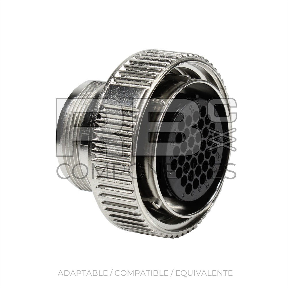 CONECTOR HEMBRA 37VIAS METALICOADAPTABLE REF  2440603880