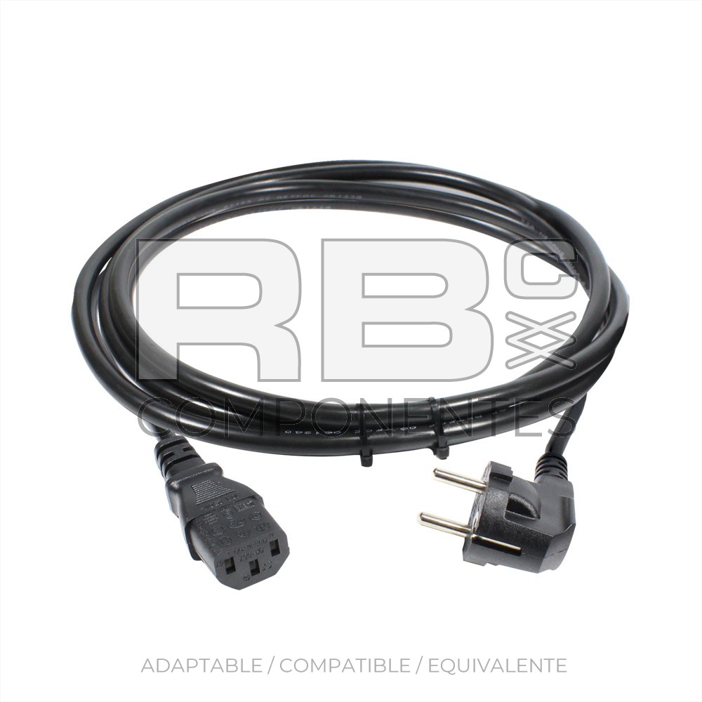 CABLE ALIMENTACION CARGADOR ( LARGURA 2 MTS )