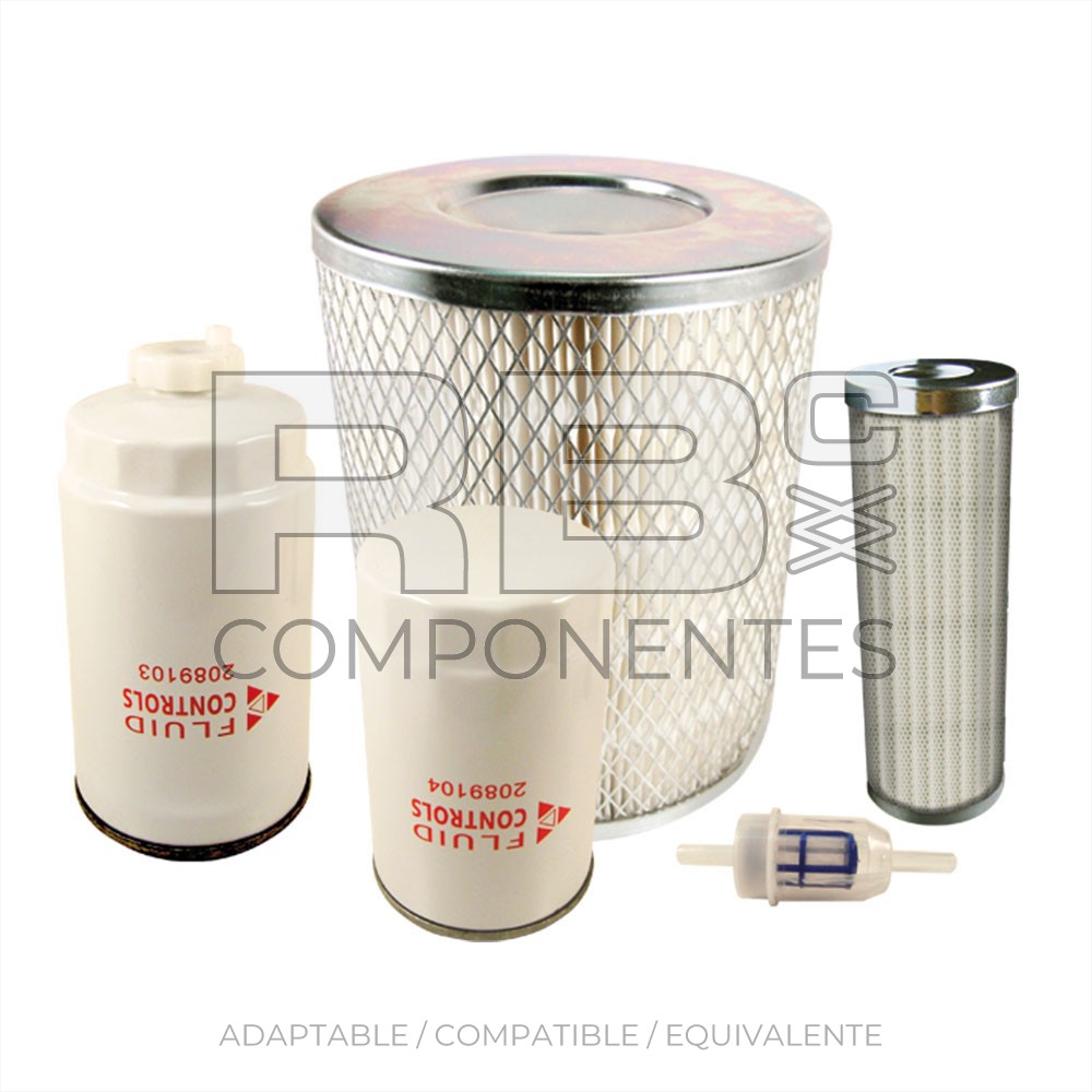 KIT FILTROS COMPLETO HL-DEUTZ INCLUIDO HIDRAÚLICO