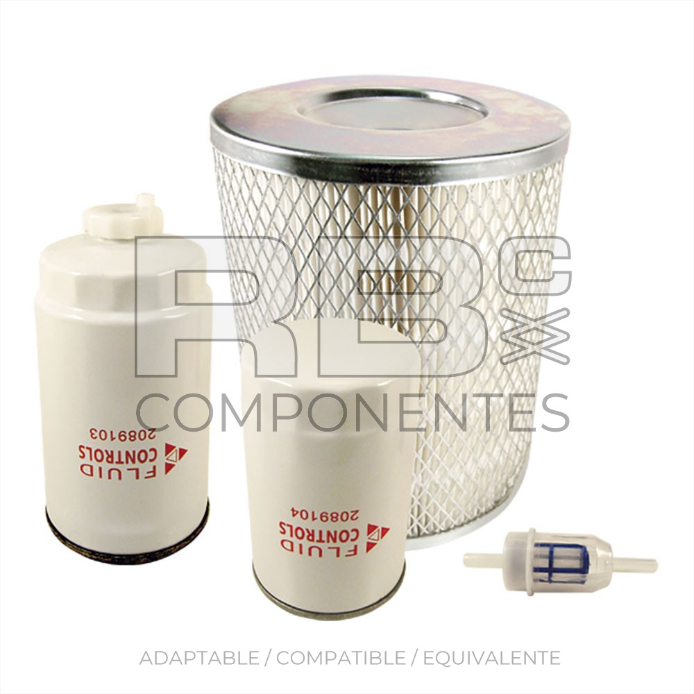KIT FILTROS BASICO HL - DEUTZ  NO  HIDRAÚLICO