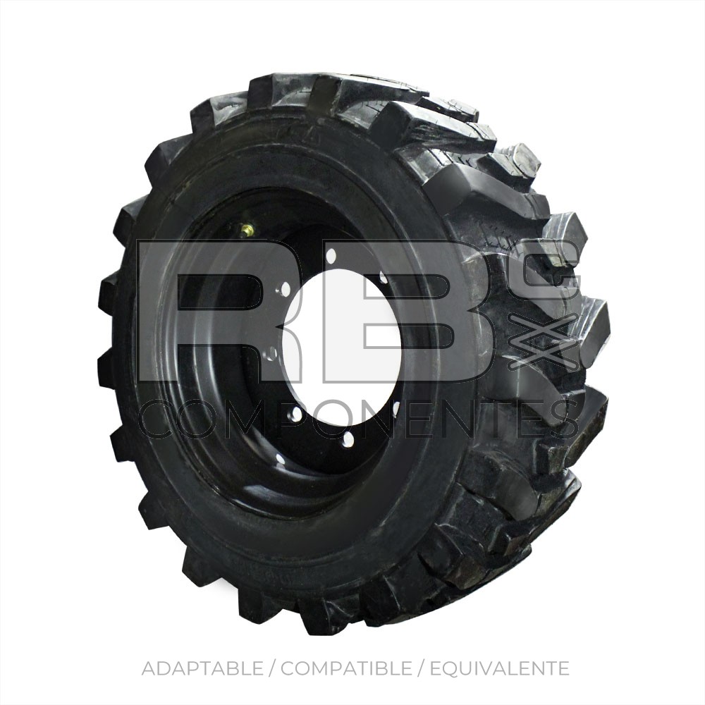 RUEDA DCH TIJERAS SDX Y SX  (LLANTA RECUP) 10x16.5