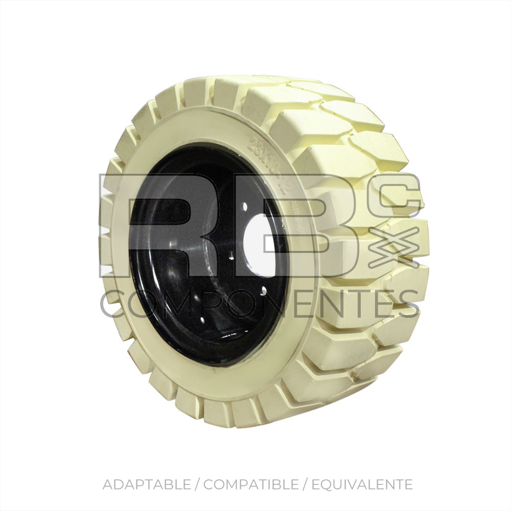 RUEDA BLANCA HL15IP DE EJE DE TRAC 5AGUJ  23x10-12
