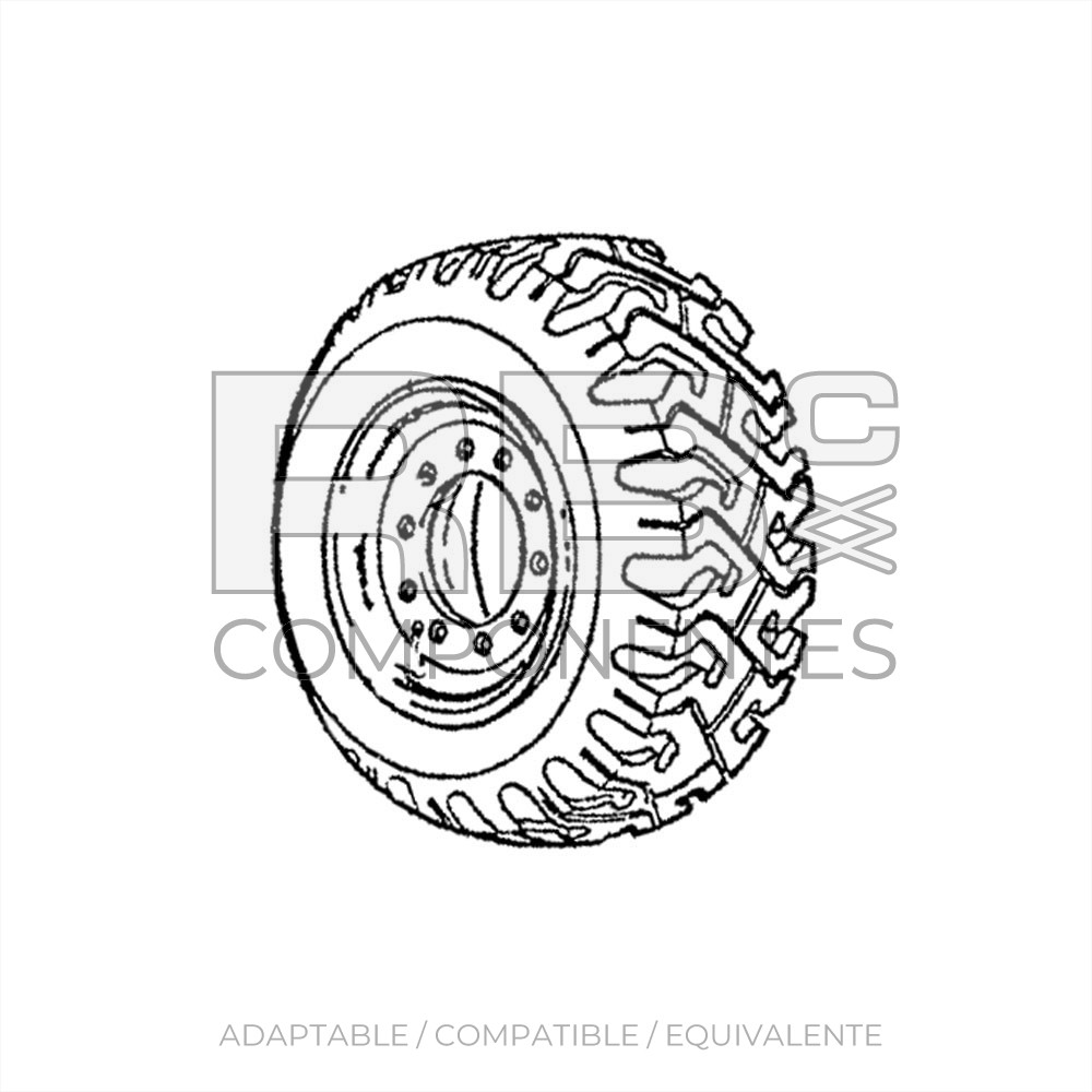NEUM MACIZADO ADAPT JL 0271616 LH, 15-19.5 PR16