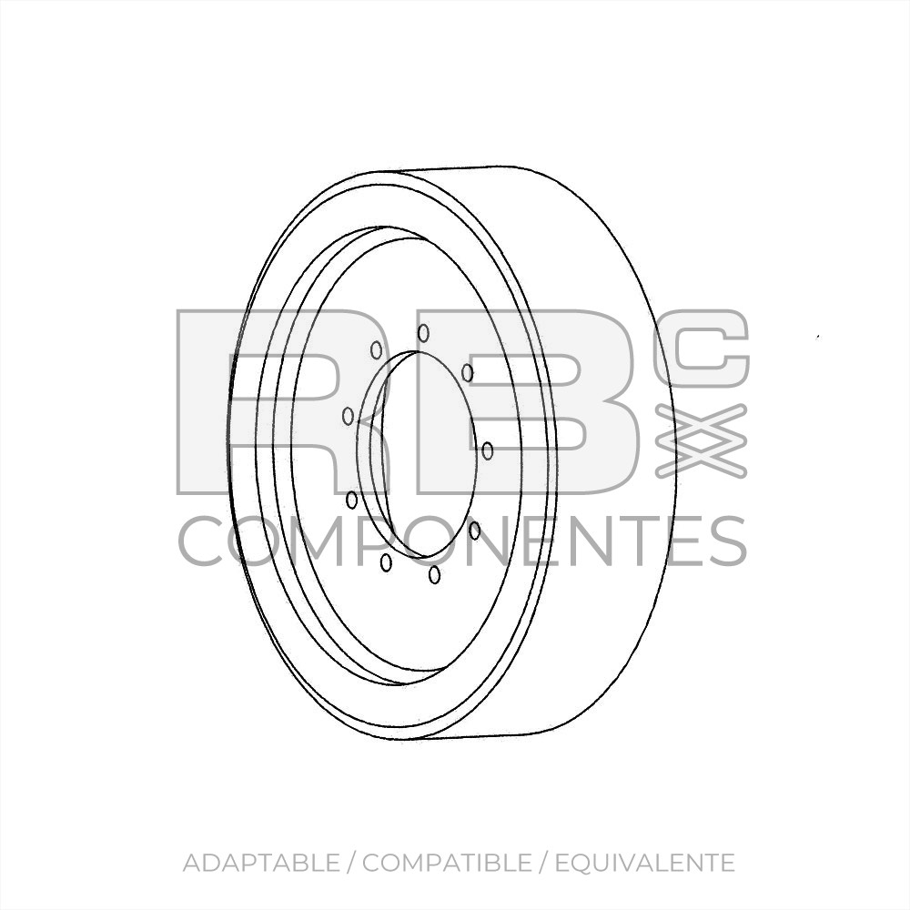 RUEDA NON MARKING ADAPTABLE 1001110774 , 22x6x17.75