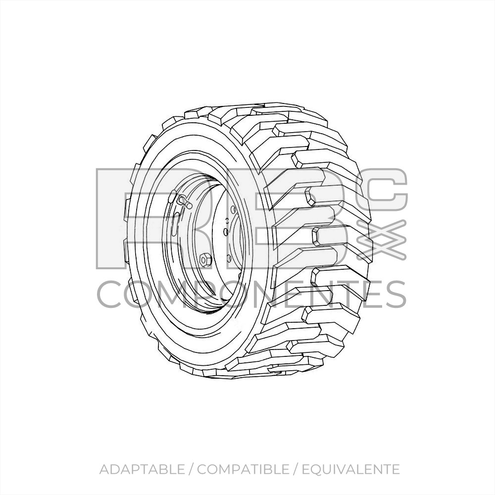 NEUMATICO MACIZADO ADAPT. JL 0271086 15-625 FF REF