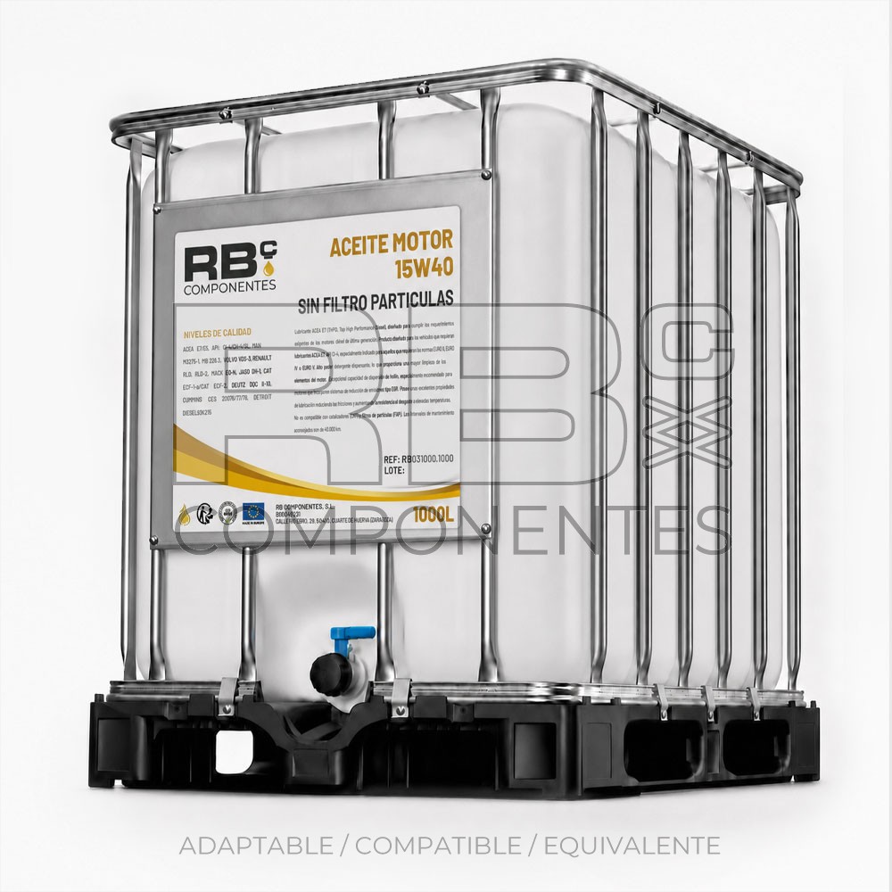 ACEITE MOTOR 15W40 - ACEA E7 / E5 1000L