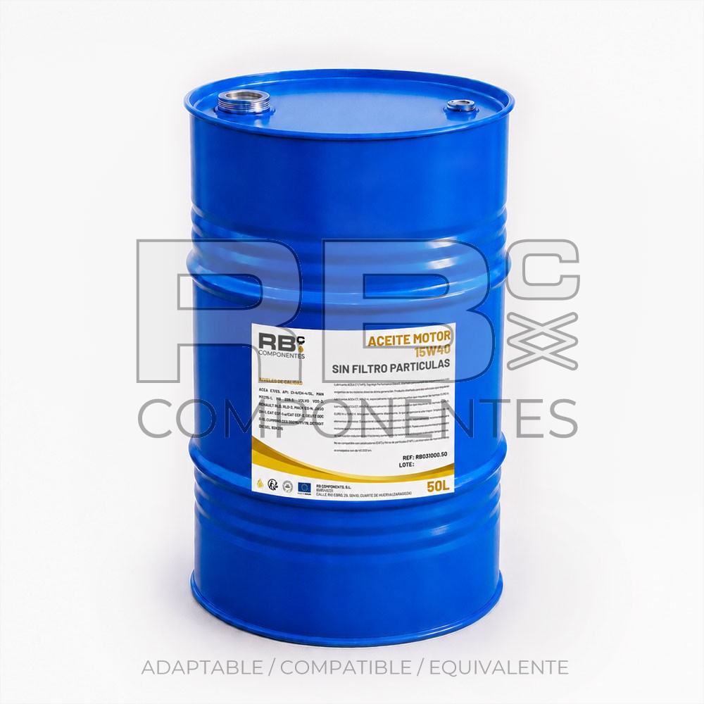 ACEITE MOTOR 15W40 - ACEA E7 / E5 50L