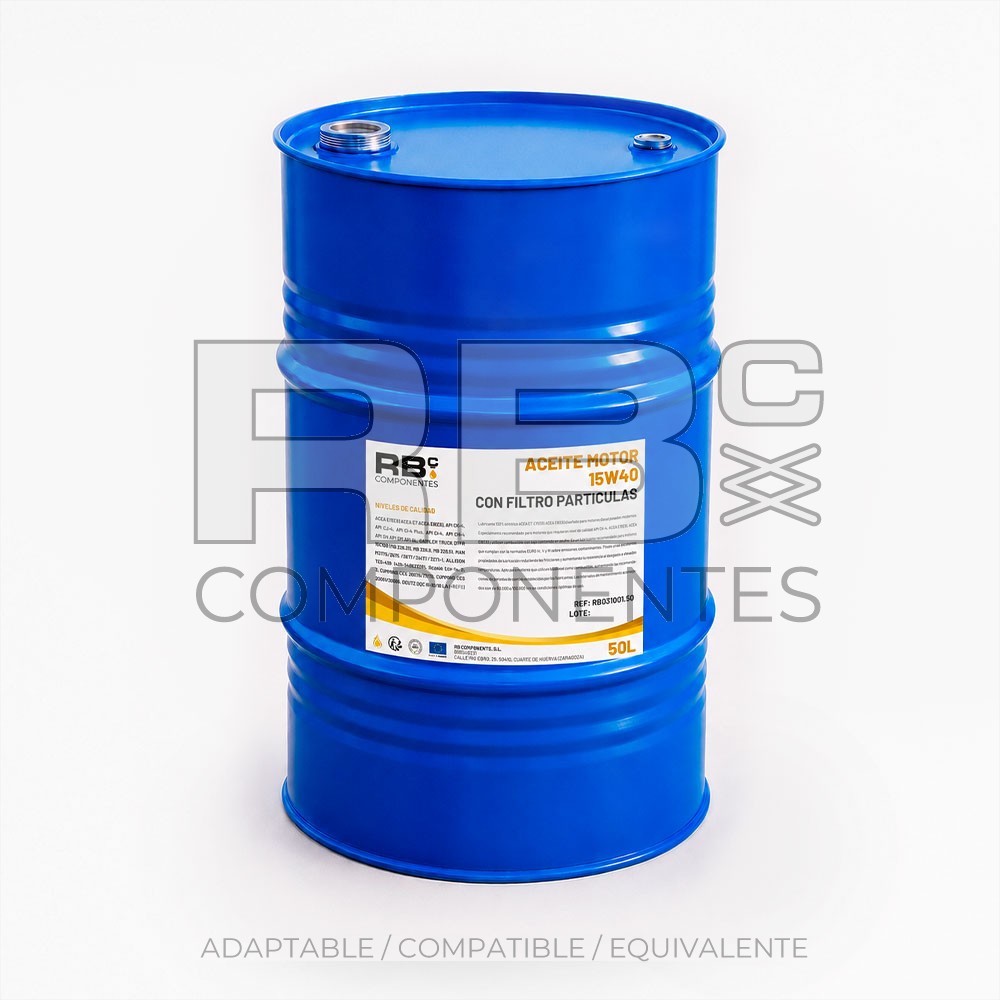 ACEITE MOTOR 15W40 - ACEA E9 / E11 50L