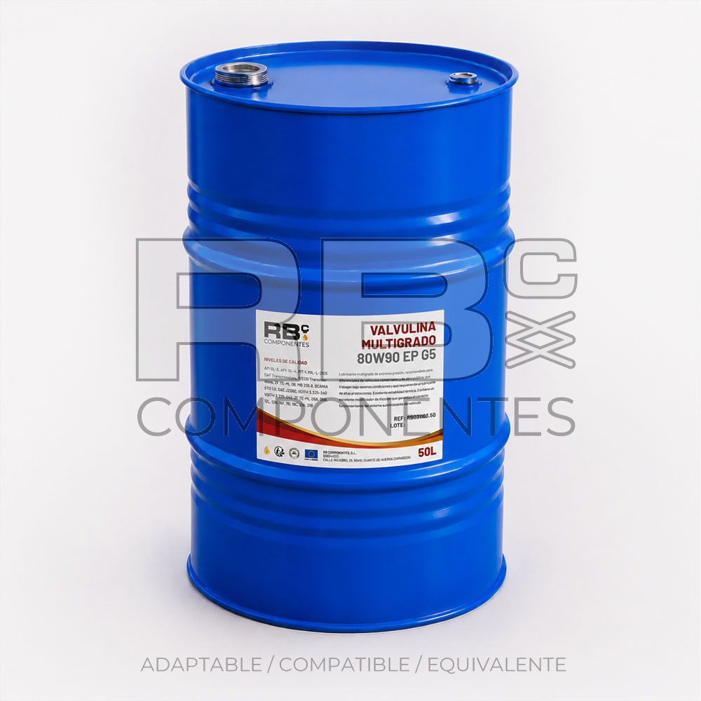 VALVULINA MULTIGRADO 80W90 EP G5 50L