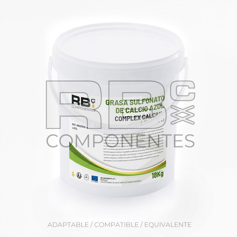 GRASA SULFONATO CALCIO AZUL COMPLEX CALCIUM 18KG