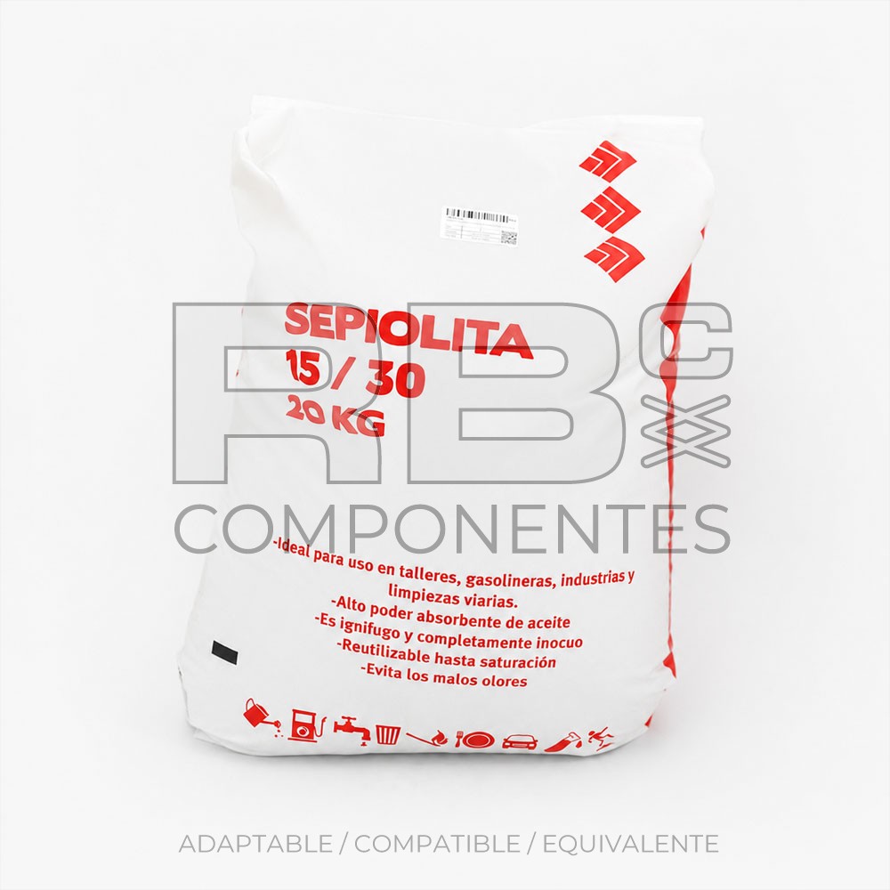 SEPIOLITA ABSORBENTE DE ALTA CALIDAD - SACO 20KG