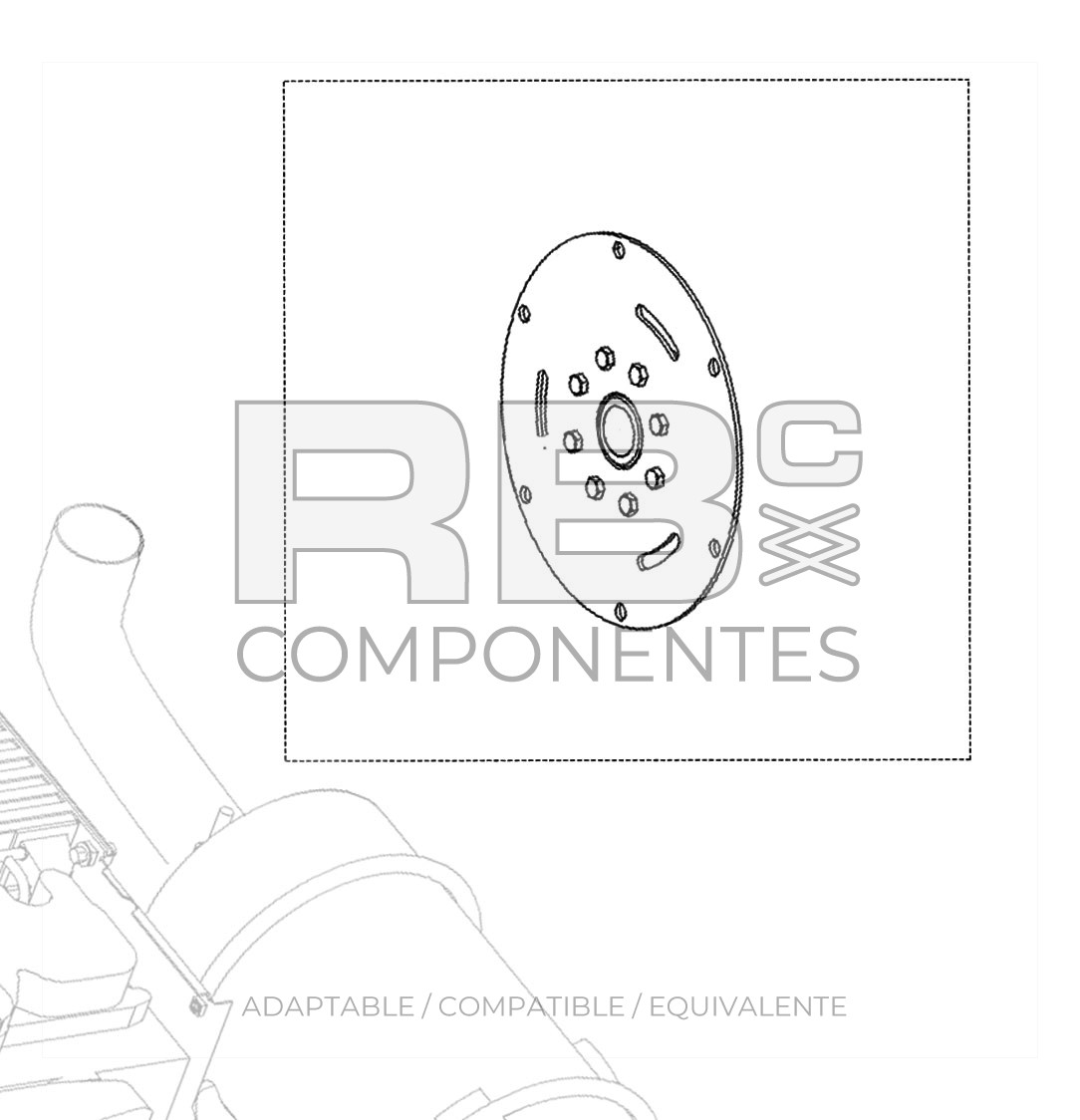 ACOPLAMIENTO MOTOR COMPATIBLE GE 128004