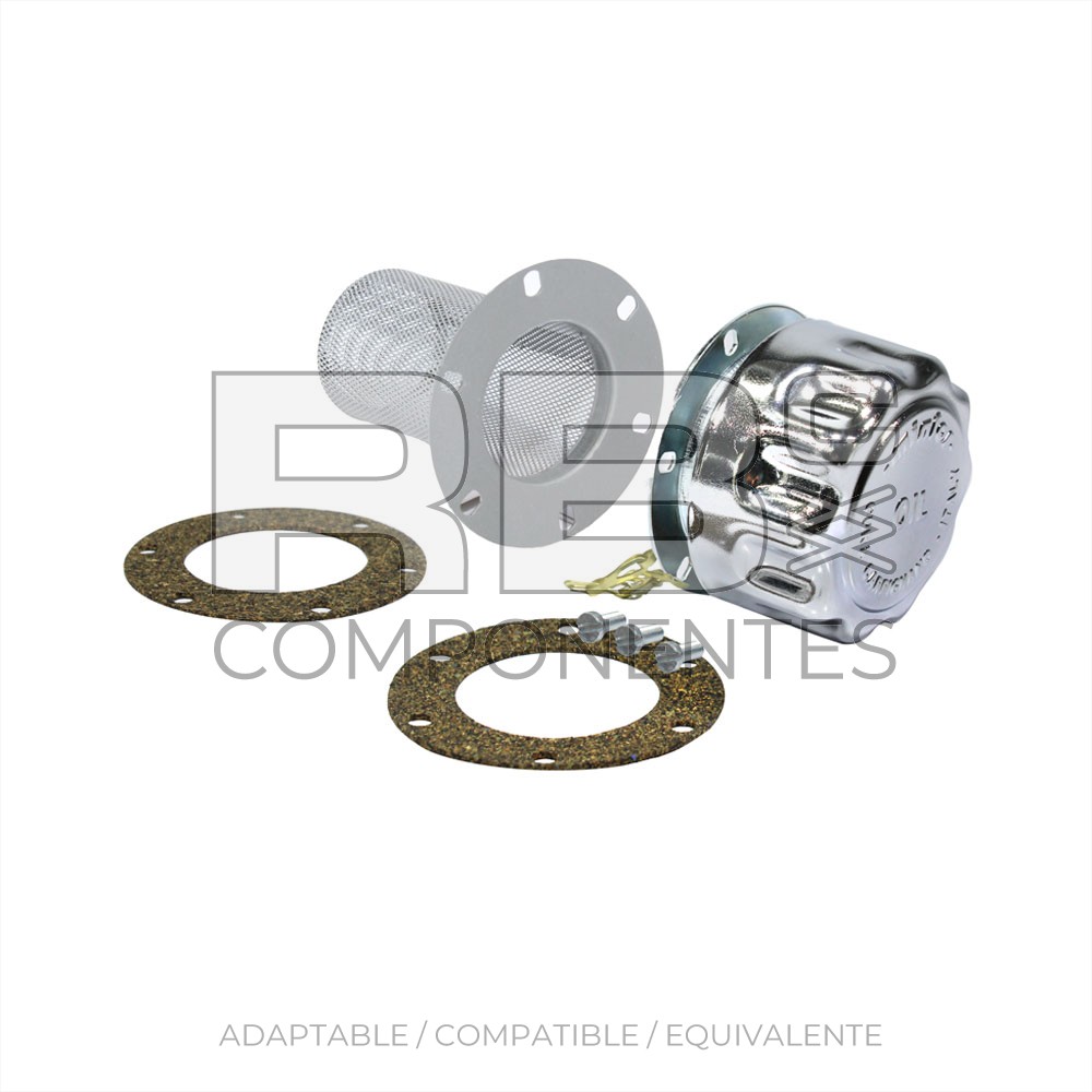 CONJUNTO DE MALLA DE FILTRAJE (SOPORTE DE TAPON Y TAPON)