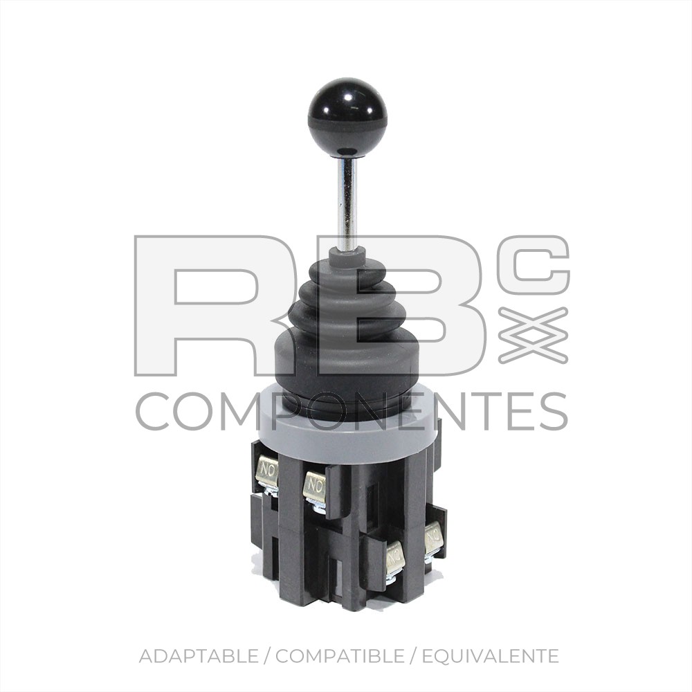 JOYS 2 EJES CON RETOR. LEVA REDONDA 4NO 6A-250V