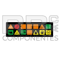ADHESIVO VISOR DE ICONOS SUPERIOR - 450AJ