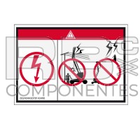 ADH. PELIGRO DE ELECTROCUCION HL-ARTICULADAS