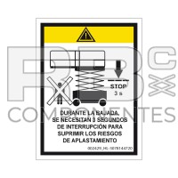 ADH. TIEMPO BAJADA - 3 SEGUNDOS. ESPANOL