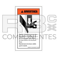 ADHESIVO COMPATIBLE REF GE 28161 122B ITALIANO