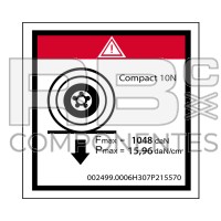 COMPATIBLE CARGA MAX SOBRE UNA RUEDA - 100X100MM