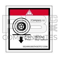 COMPATIBLE CARGA MAX SOBRE UNA RUEDA - 100X100MM