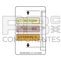 ADH. COMPATIBLE REF.  SJ 125724AB