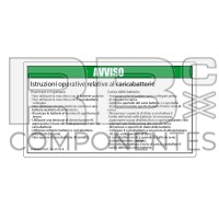 ADHESIVO COMPATIBLE REF GE 31785 B ITALIANO
