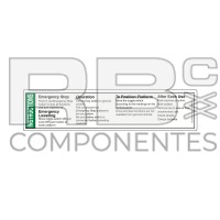 ADHESIVO COMPATIBLE REF GE 43089 INGLES