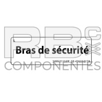 ADH. COMPATIBLE REF.  GE 43619FR_017A FRANCES