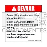 ADHESIVO COMPATIBLE REF GE-44736_057B HOLANDES