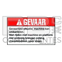 ADHESIVO COMPATIBLE REF GE-44737DU_B  HOLANDES