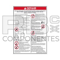 ADHESIVO COMPATIBLE REF GE 32700 ALEMAN