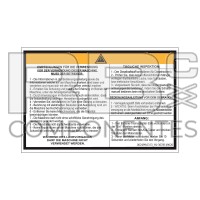 ADH. COSIGNAS DE UTILIZACION (ALEMAN) 210x140mm