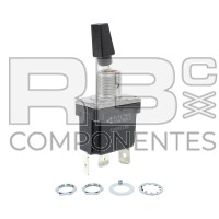 INTERRUPTOR 2 POS. FIJAS (3F) LEVA NEGRA ESTANCO