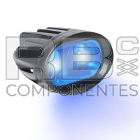 FARO SEGURIDAD AZUL LED 2x5W- IP67 - 10V-80V