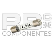 FUSIBLE DE CRISTAL 20MM DE 7,5 A