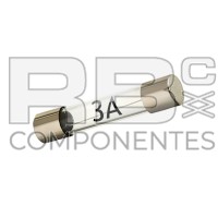 FUSIBLE DE CRISTAL 32MM DE 3 A