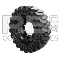 RUEDA DCH  TIJERAS SDX Y SX COMPL CAUCHO 10 x 16