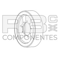 RUEDA NON MARKING ADAPTABLE 1001110774 , 22x6x17.75