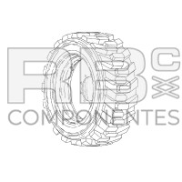 RUEDA N. M. ADAPTAB. JL 0258997 IN240/55-17. 5 FF 