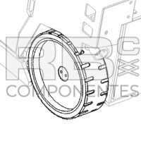 RUEDA NON MARKING ADAPTABLE REF 838090107021