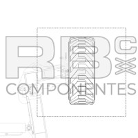 NEUMATICO MACIZADO ADAPTABLE REF  60956