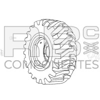 RUEDA ADAPTABLE GE 79101 (26x12D380 PR8)