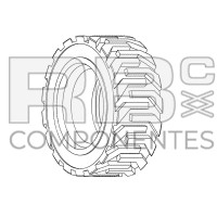 NEUMATICO MACIZADO ADAPTABLE  GE  121287
