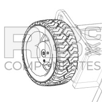 RUEDA NON MARKING ADAPTABLE REF 823875