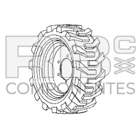 NEUMATICO MACIZADO ADAPT. GE 0271086 15-625 FF 