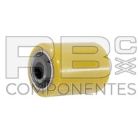 RUEDA POLIURETANO TIPO TRANSPA/APILADOR 85X115 D25