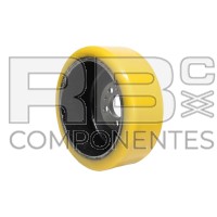RUEDA POLIURETANO TRANSPAL/APILADOR 230X28D45