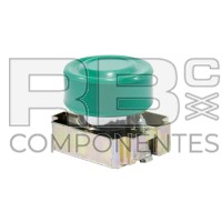 PULSADOR VERDE INCLUIDO SOPORTE